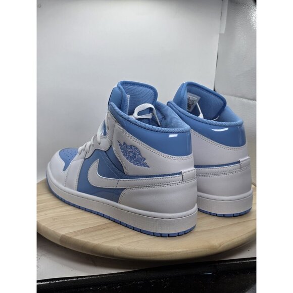 Size 13 - Nike Air Jordan 1 Mid SE White Legend Blue Basketball FZ2142-114  Wbox - Picture 7 of 12
